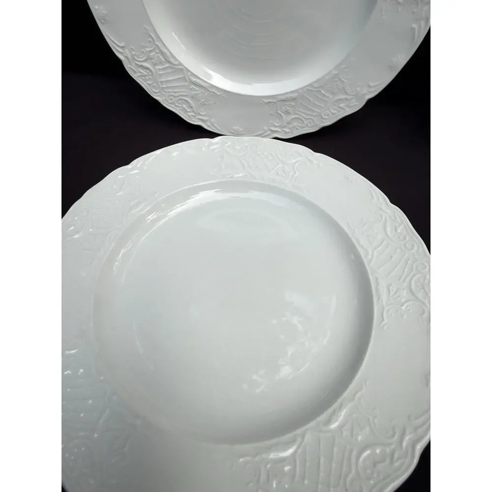 5 Johnson Brothers Richmond White Bread & Butter Salad Plates 8”